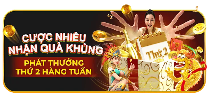 Tiền thưởng và quà tặng độc quyền cho thành viên VIP